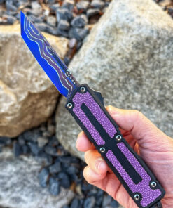 Microtech Scarab ll Damascus